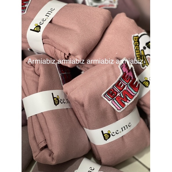 JILBAB BEEME PATCH DUSTY PINK SERIES PAT