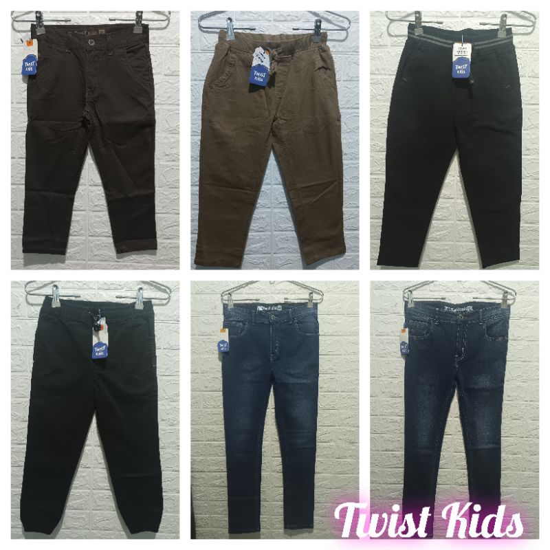 Twist Kids - Celana Chinos Jeans 4-18 Tahun