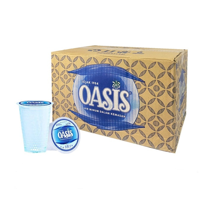 OASIS Air Mineral Cup Gelas 240ml Per Dus