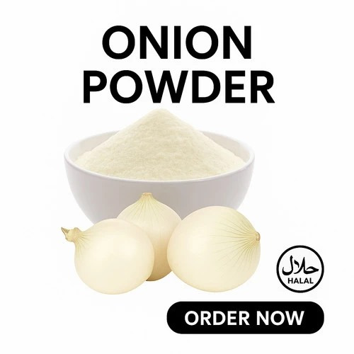 

ONION POWDER - BAWANG BOMBAY BUBUK 1 KG MURNI HALAL IMPORT PREMIUM