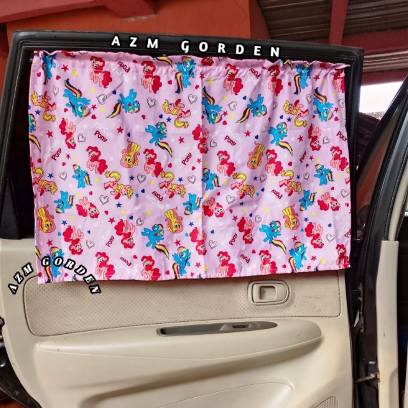 TERBARU gorden mobil Tempel / gorden pintu mobil / korden mobil / Tirai mobil kaca samping /gorden