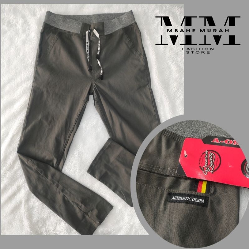 CELANA PANJANG PRIA CHINOS RIP || KOLOR CHINOS