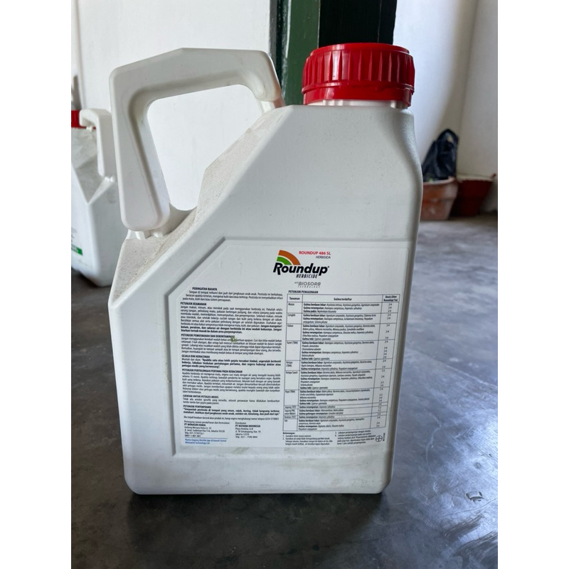 roundup 4 liter obat rumput liar roundup glifosat 486sl roundup 4L