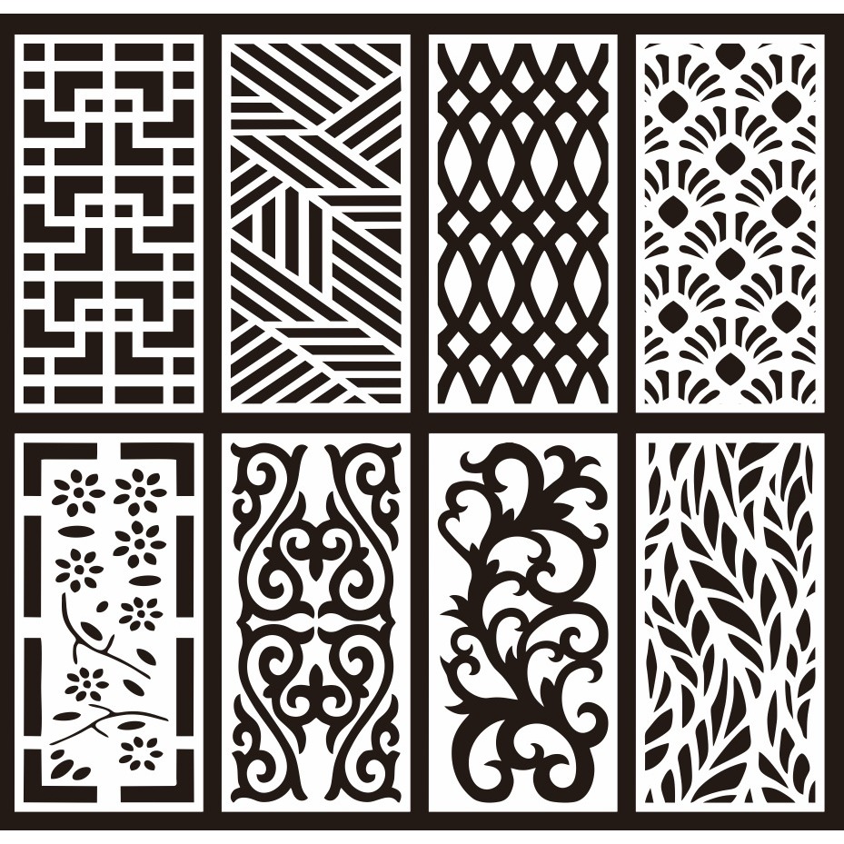 KRAWANGAN PVC BOARD / ORNAMEN PVC FOAM BOARD / PARTISI SEKAT RUANGAN / CUTTING LASER PVC PLAFON UNIK