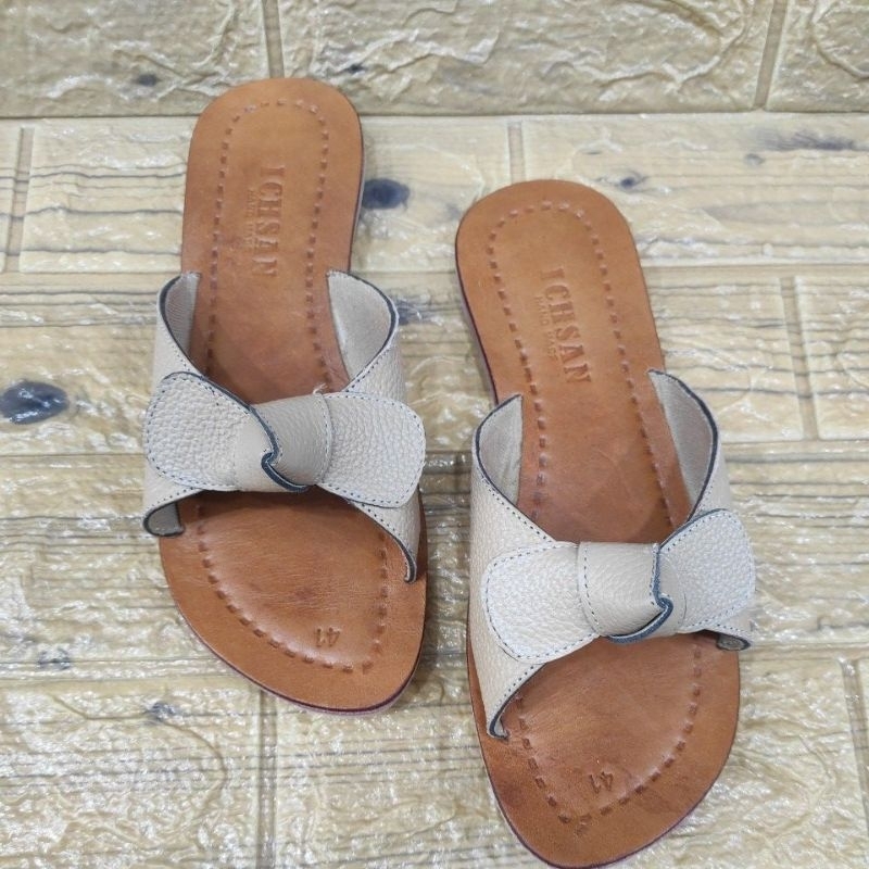 sendal kulit nabati / taslir magetan *karya pahala 4*