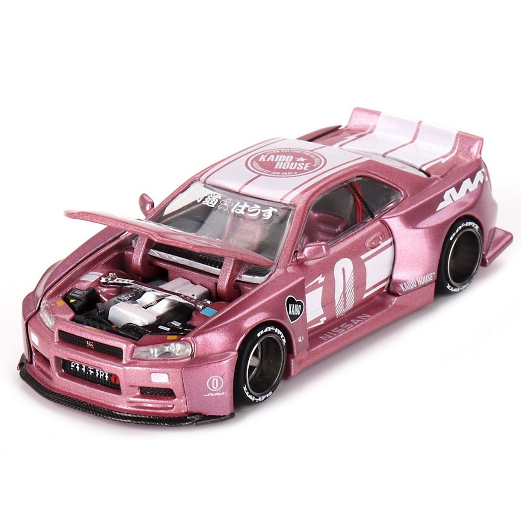 KAIDO HOUSE NISSAN SKYLINE R34 KAIDO HOUSE Racing Factory V1 Pink (SEALED)