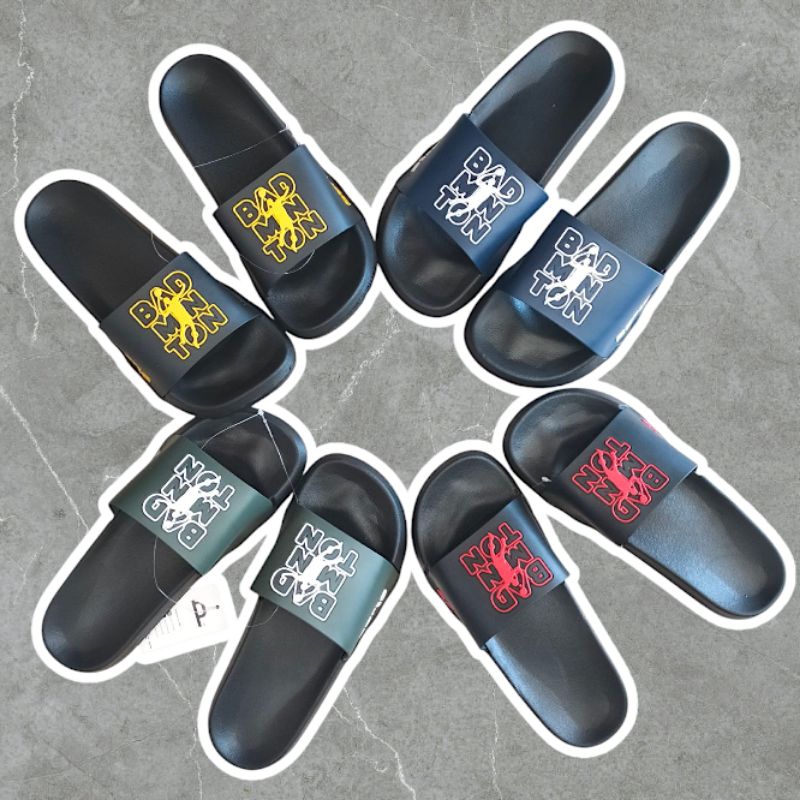 PORTO DEWASA SLOP 1023M-40/ SANDAL SLOP COWOK/ SANDAL SLOP ANTI SLIP/ BADMINTON