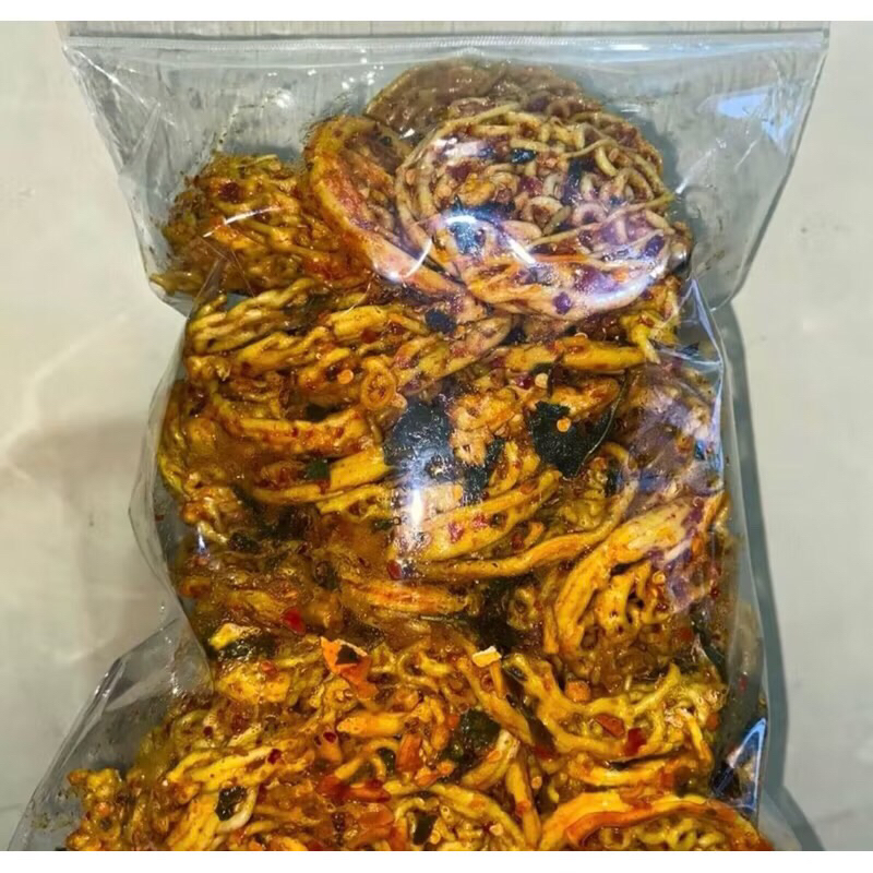 

seblak kerupuk mie pedas daun jeruk/original daun jeruk kemasan 500gr 250gr 1KG
