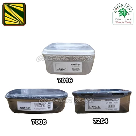 Greenleaf Tempat Bekal / Tempat Penyimpaan Makanan / Ompreng Plastik