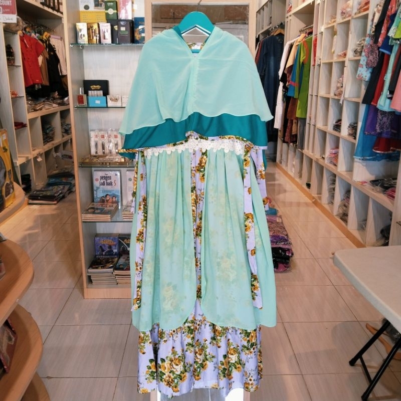 baju gamis anak perempuan merk labella