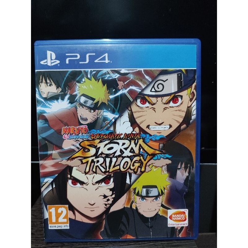 Naruto ultimate ninja storm trilogy PS4 kaset ps5 bd ps4 game ps5 reg 2