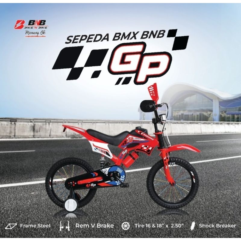 sepeda bnb motor trail 18 inch