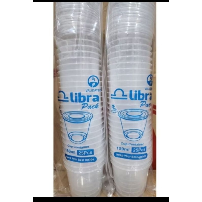 

Thinwall LIBRA Cup Puding Sauce 150ml isi 25 ( Tutup Pisah )
