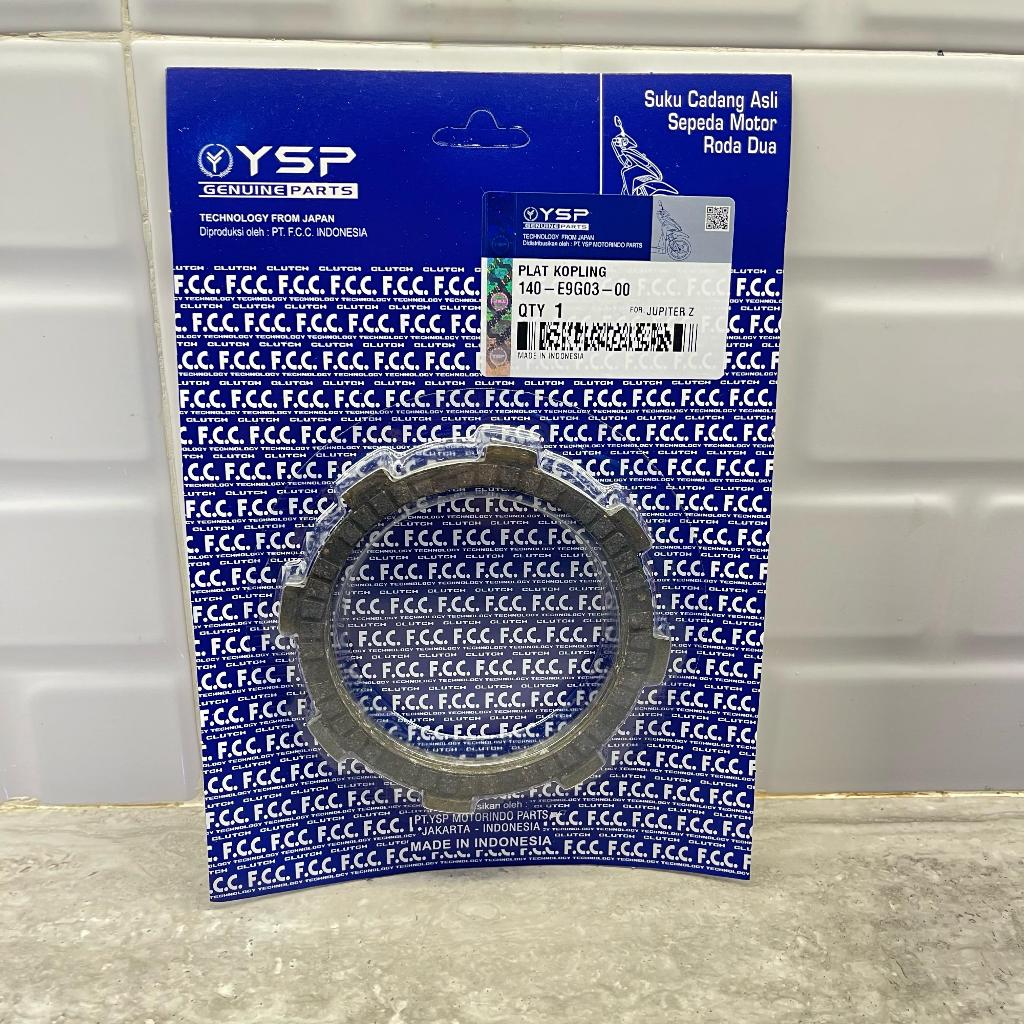 YSP-G3 PLAT KOPLING SET (5TN) JUPITER Z / JUPITER / VEGA R / F1ZR ASLI ORIGINAL FCC / PLAT KOPLING