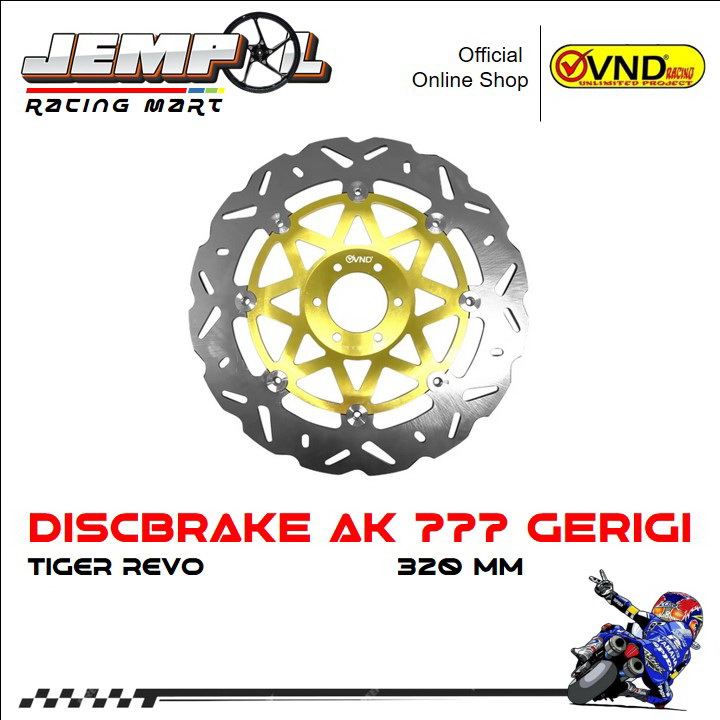 VND Discbrake 777 320mm Tiger Revo Floating Aluminum