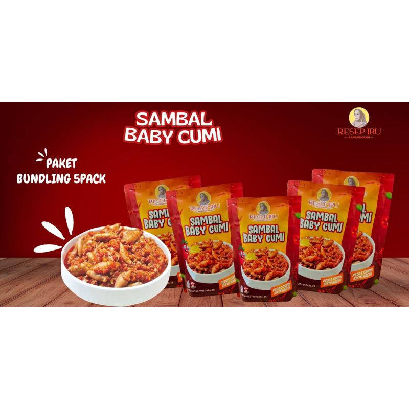 

PROMO!!!!! 5 BOTOL SAMBAL BABY CUMI