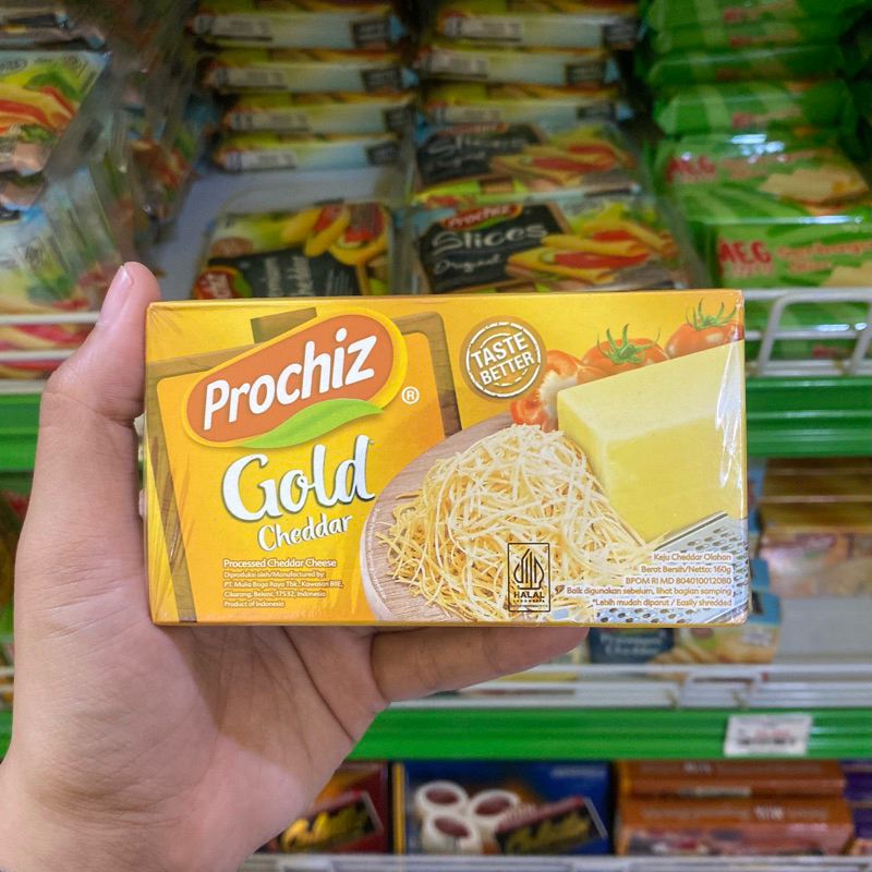 

Prochiz Gold Cheddar Cheese 160gr