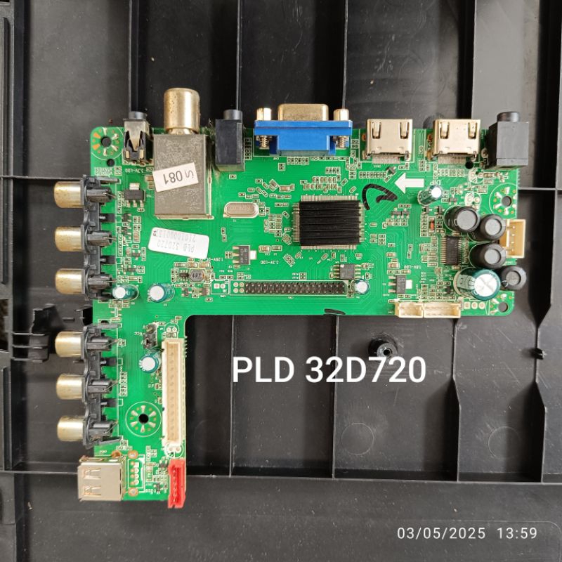 Mb mobo mainboard led tv Polytron PLD32D720 PLD 32D720 original copotan