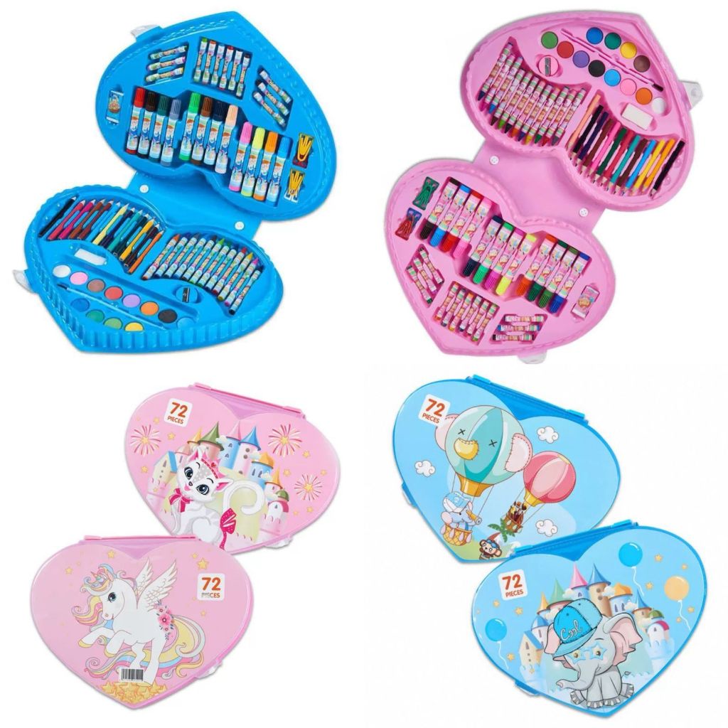 

Crayon Krayon Set 72 Pcs Alat Mewarnai Anak Lengkap