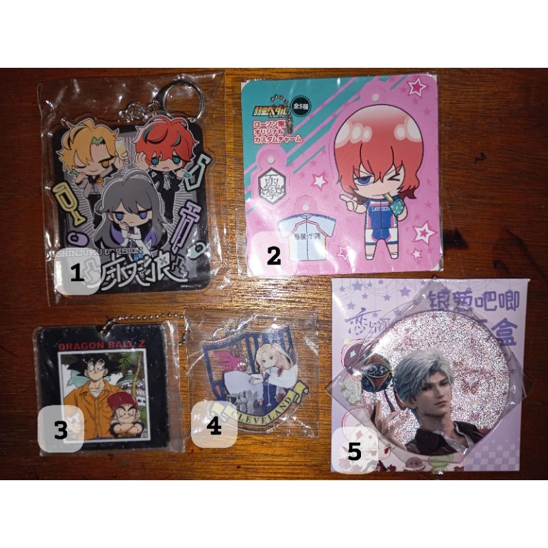 (BACA DESKRIPSI) (Aab random//campuran) Hypmic, Twisted Wonderland, Yowamushi Pedal, Dragon Ball, Az