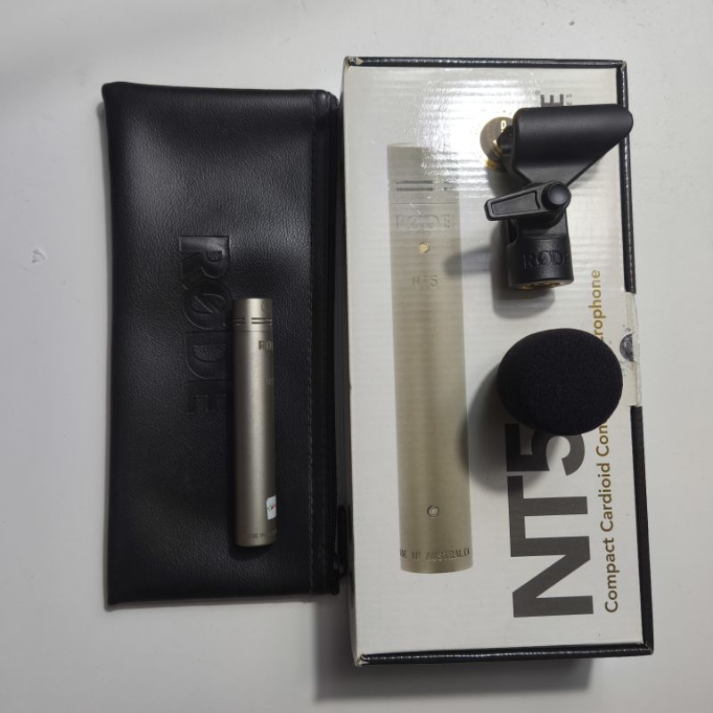 Mic Rode NT5 Bekas – Kondisi Mulus, Cocok untuk Gitar Akustik & Biola