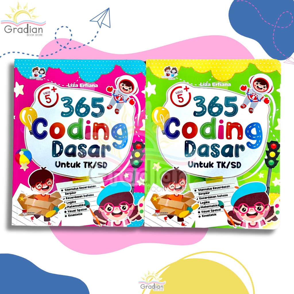 Buku 365 Coding Dasar untuk TK/SD
