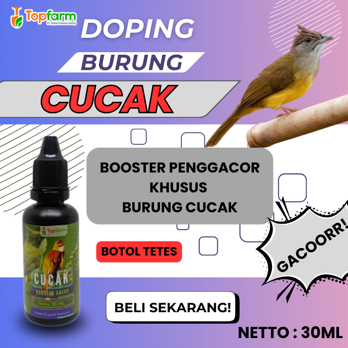 Vitamin Burung Cucak/ Vitamin Khusus Cucak Jenggot/ Vitamin Burung Cucak Rowo/ Viatmin Cucak Jenggot
