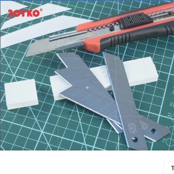 

Joyko Refill Cutter 1 tube isi 5 pisau L-150 Pemotong Isi Ulang