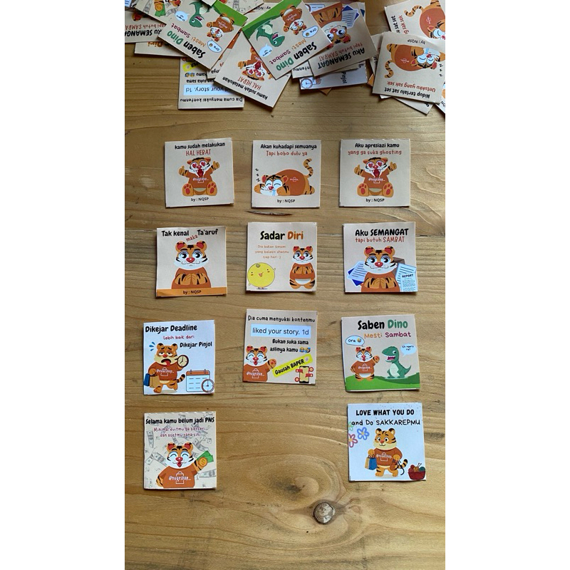 

STICKER MOTIVASI LUCU DIARY SI OQE