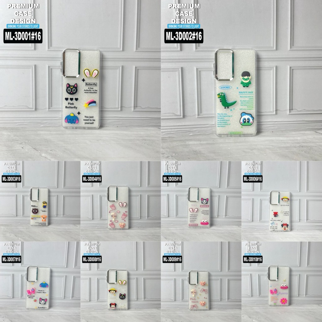 CASE MOTIF GAMBAR KODE ML 3D 001-3D 010 POCO M4 Pro M5S M3 M3 Pro X5 X5 Pro X3 X3 Pro X3 GT (MACC)