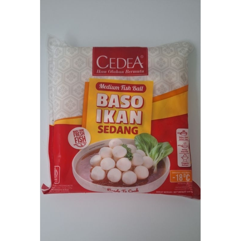 

Cedea Baso Ikan Sedang 500gr