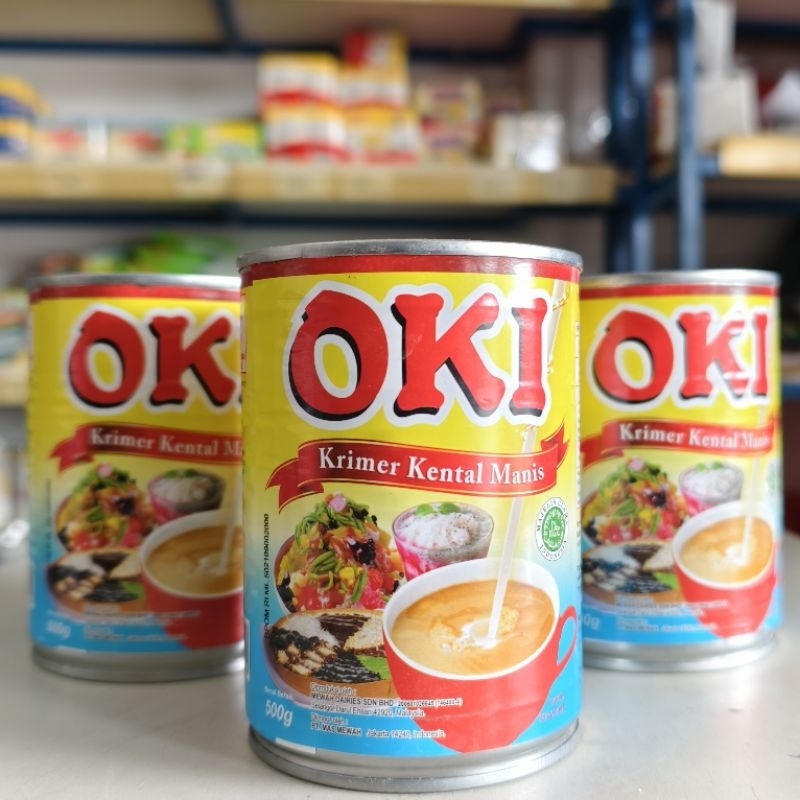 

Oki Kental Manis 500Gr / Krimer Oki 500Gr / Susu Kental Manis Oki 500Gr