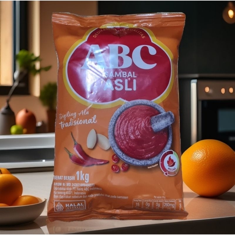 

ABC Saus Sambal Asli pouch 1kg