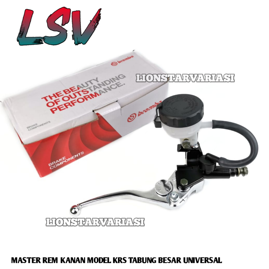 Handle Master Rem Kanan KRS BRB Tabung YOSHIMURA KRS Universal Semua Motor Handle KRS Tabung Besar