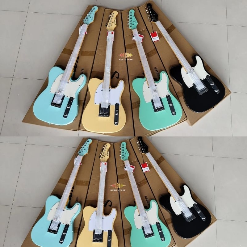 scorpion st130 gitar elektrik original gitar model telecaster