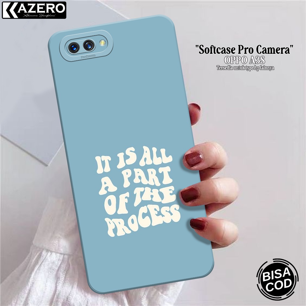 Fashion Case Aesthetic Softcase OPPO A3S Terbaru Case OPPO A3S Silikon Pro Camera Casing OPPO A3S Ke