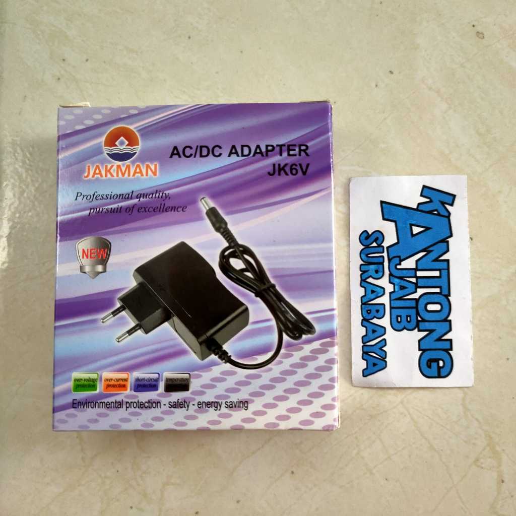 Adaptor CCTV 6V 1A CCTV Kamera Adaptor Jack DC Charger CCTV 6V 1A Adaptor AC DC Adaptor