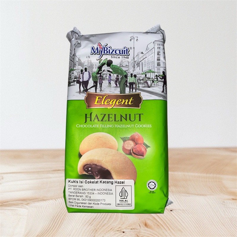 

MY BISCUIT HAZELNUT 80gr MALAYSIA