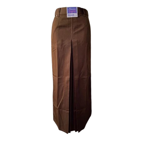 ROK PRAMUKA PANJANG MODEL SPAN 1 SERAGAM SEKOLAH SMP ROK BAHAN DRILL POLOS KEKINIAN