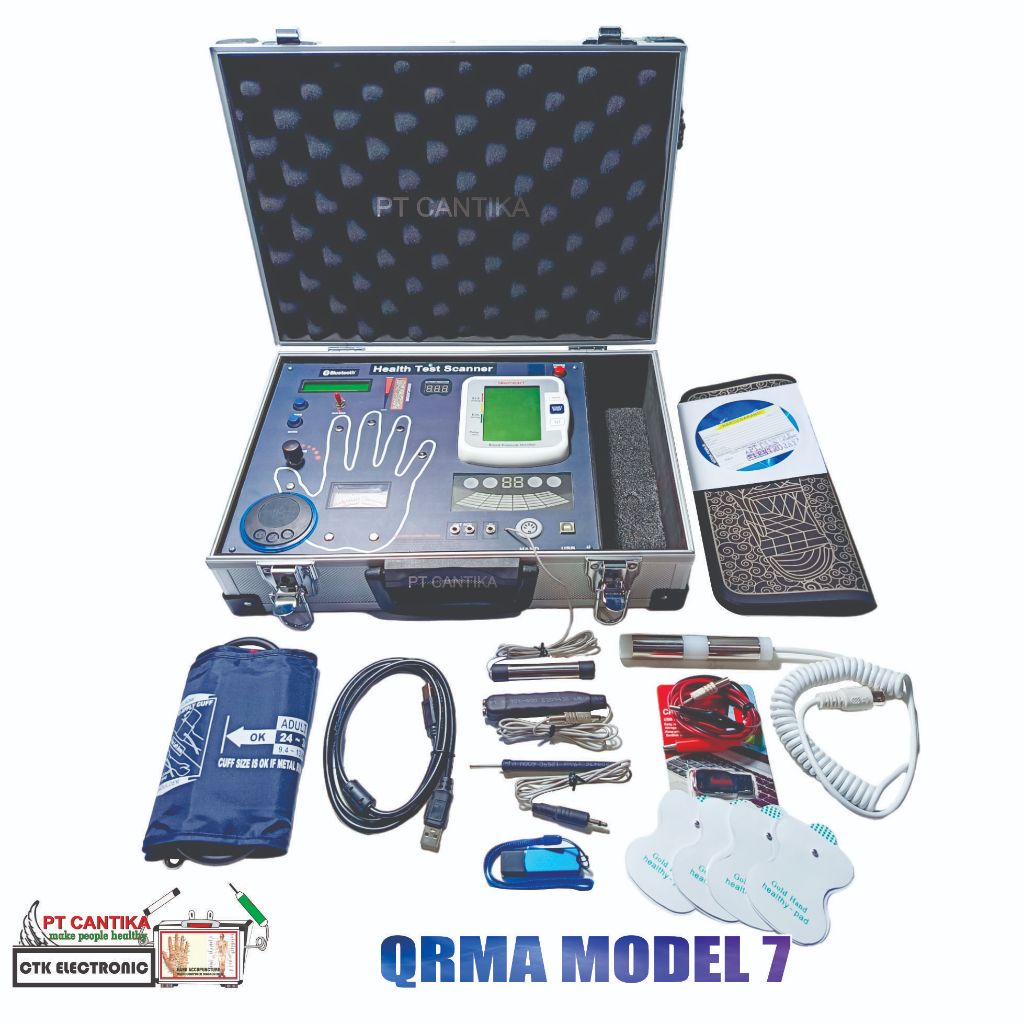 QRMA 3IN1+HAND AKUPUNTUR DIGITAL(BLUETOOTH)+TENSI DIGITAL