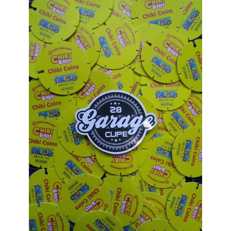 Tazos / Chiki Coins Chiki Balls X One Piece