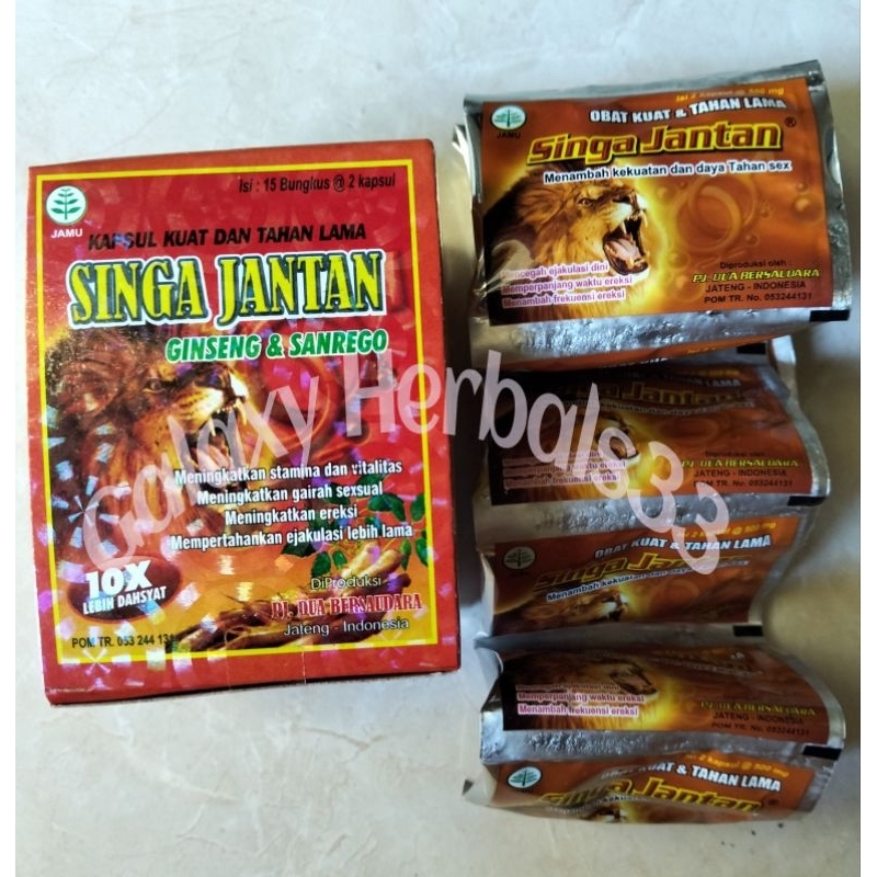 Singa Jantan Kpsul Foil Original