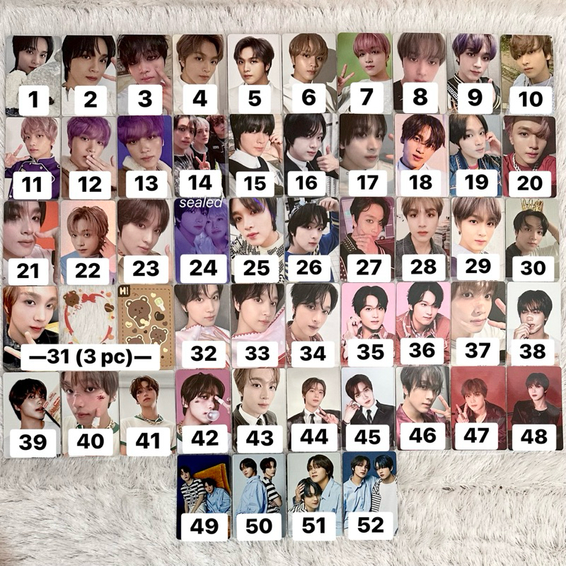 PHOTOCARD HAECHAN NCT OFFICIAL