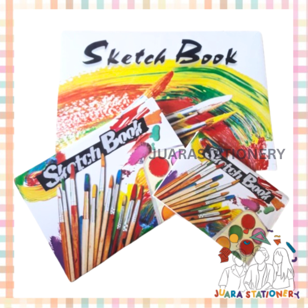 

JUARASTATIONERY Sketch Book A3 A4 A5 Kiky / Buku Menggambar Drawing Book