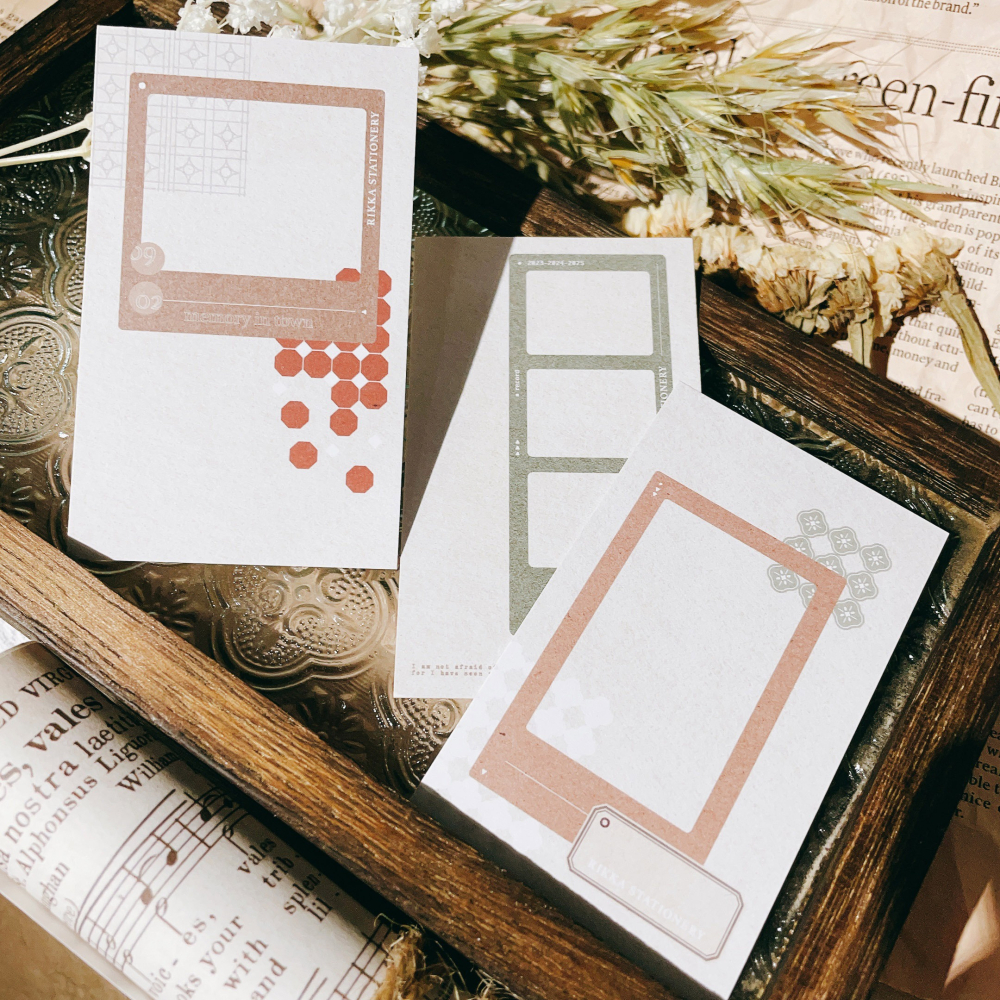 

Rikka Stationary Memory Corridor Collage Card (1 set)