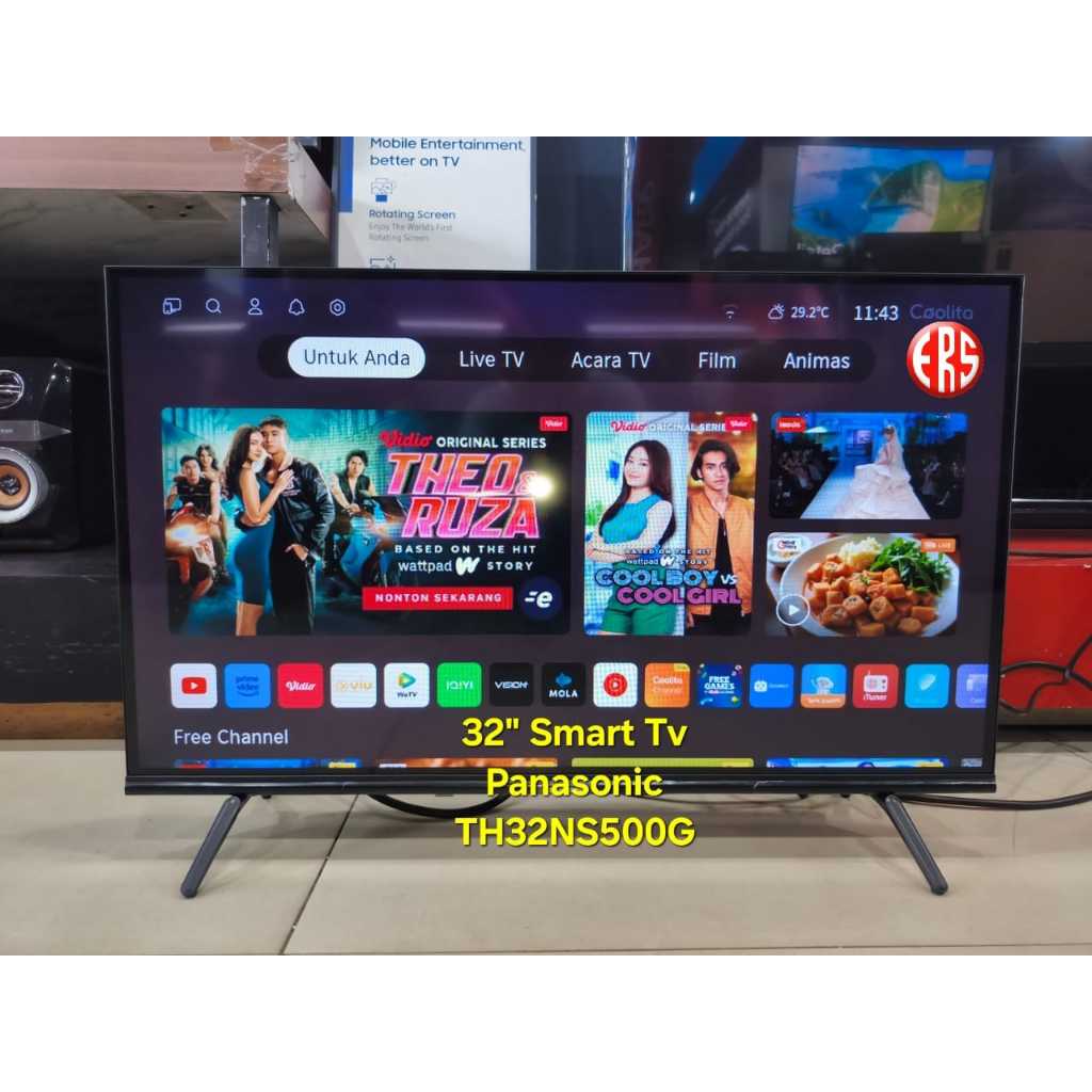 PANASONIC LED TV NS500G SERIES SMART - 32" TH32NS500G - 43" TH43NS500G