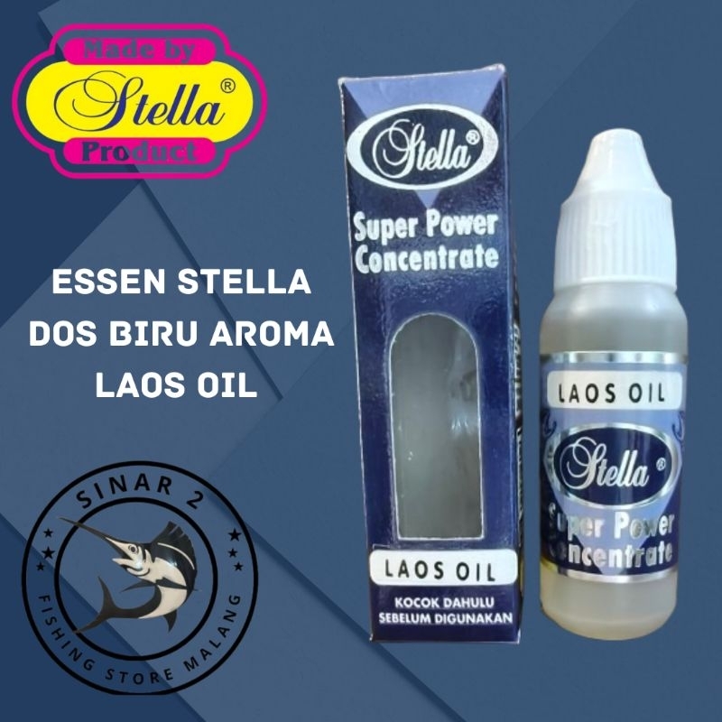 Essen Stella Dos Biru Premium Aroma Laos Oil 30 ml