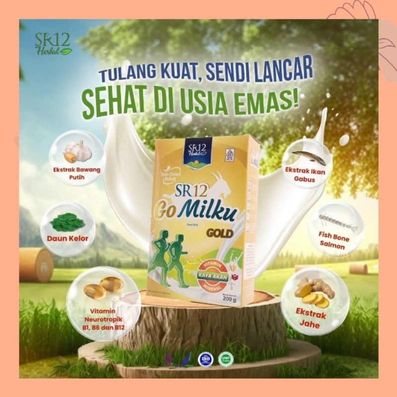 

GOMILKU SR12 GOLD 600 GRAM √ SUSU KAMBING ETAWA ANTI PRENGUS TERLARIS √ SUSU LANSIA UNTUK KESEHATAN TULANG √ SUSU BUBUK GOMILKU MENGURANGI TEKANAN DARAH DAN KOLESTROL TUBUH