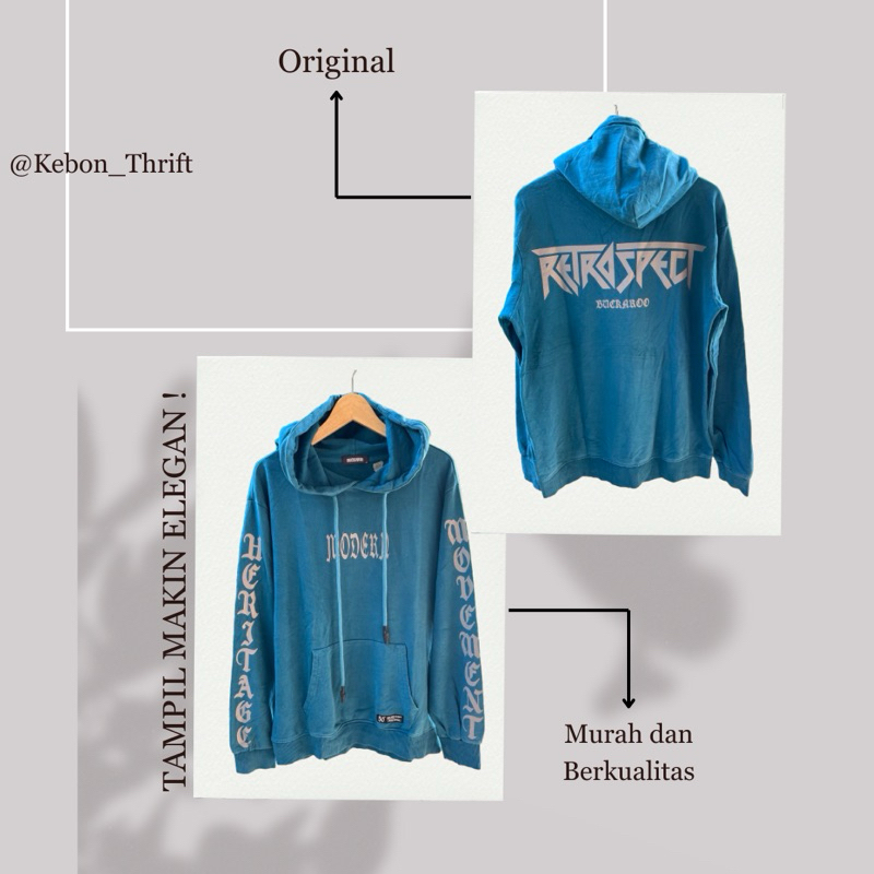 HOODIE BRAND BUCKARO SPEL OUT & BACKPRINT