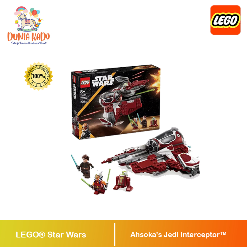 LEGO Star Wars Ahsoka's Jedi Intercepto - 75401